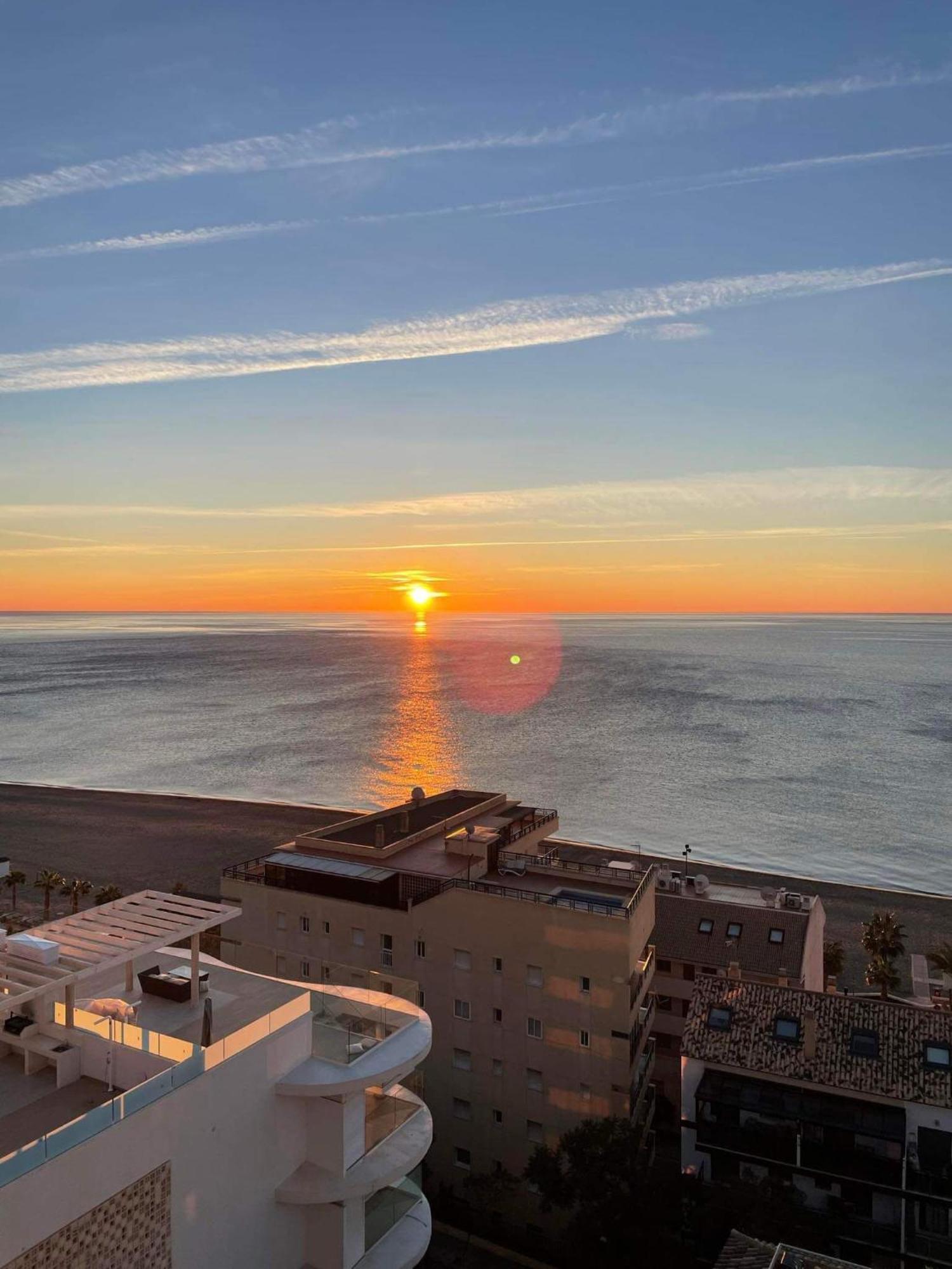 Panoramic Seaview Penthouse The Wave Apartment Fuengirola Bagian luar foto