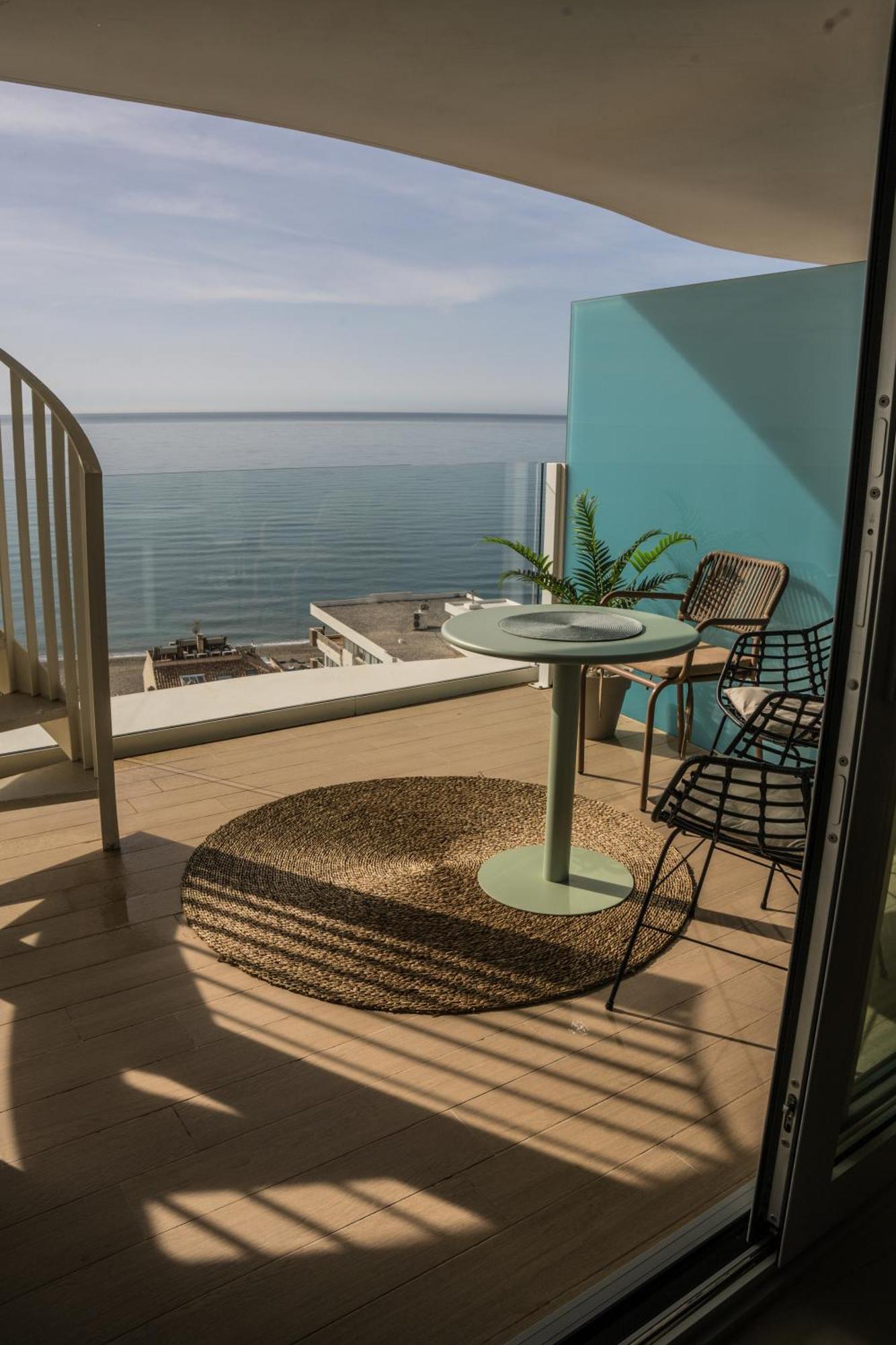Panoramic Seaview Penthouse The Wave Apartment Fuengirola Bagian luar foto